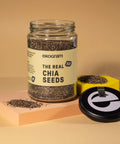 Nasiona Chia - Słoik Szklany - Bio - 350g - Ekogram