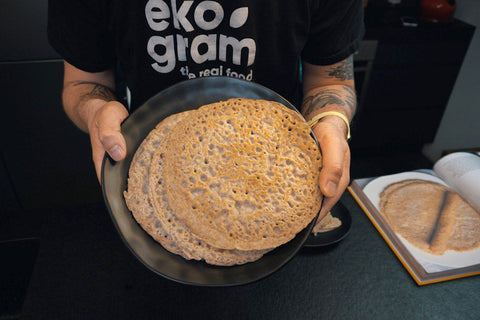 Naleśniki gryczane - jak zrobić z kaszy gryczanej - jednoskładnikowy przepis