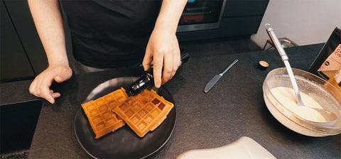 Gofry owsiane - prosty przepis