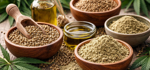 Jak powstaje białko konopne? Czym się różni od mąki konopnej oraz inne fakty o konopi które powinnaś wiedzieć.