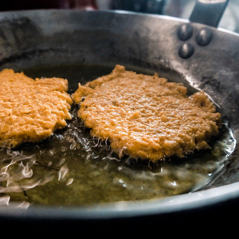 Placki z kapusty kiszonej - prosty przepis