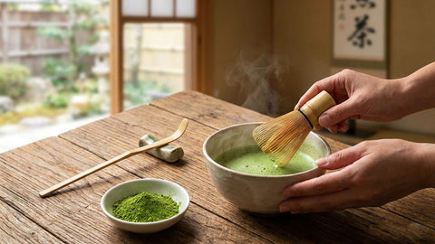 Matcha - jak przygotować japońską zieloną herbatę