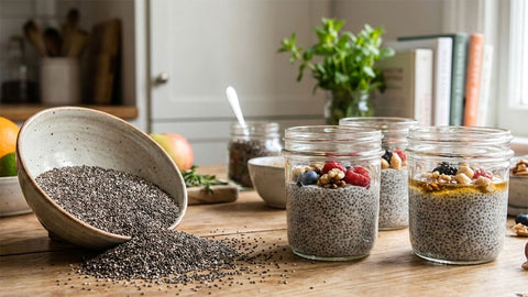 Nasiona chia: właściwości, zastosowanie i wsparcie w zdrowej diecie