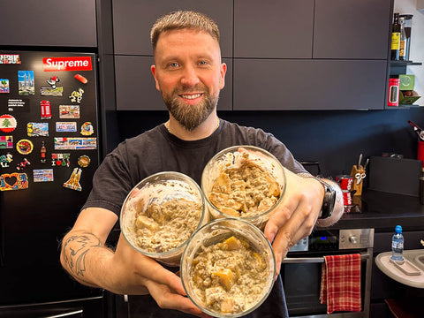 nocna owsianka przepis