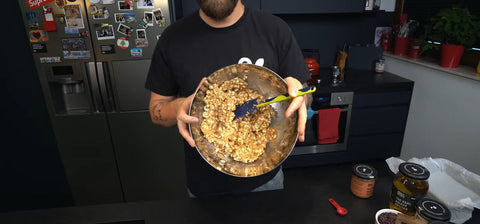 Szyszki z masłem orzechowym