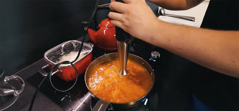 Zupa pomidorowa z mlekiem kokosowym