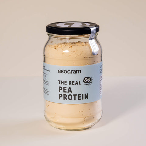 BIO Białko z Grochu - Ekologiczne - Suplement Diety - 400g