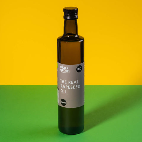 BIO Olej Rzepakowy - Bezzapachowy - Ekologiczny - 500ml