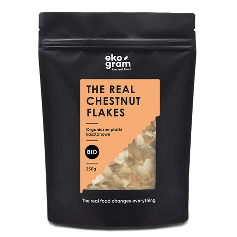 BIO Płatki Kasztanowe - 250g - Ekologiczne