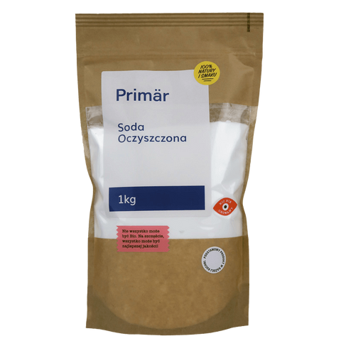 Soda Oczyszczona - Spożywcza - Primär - 1kg