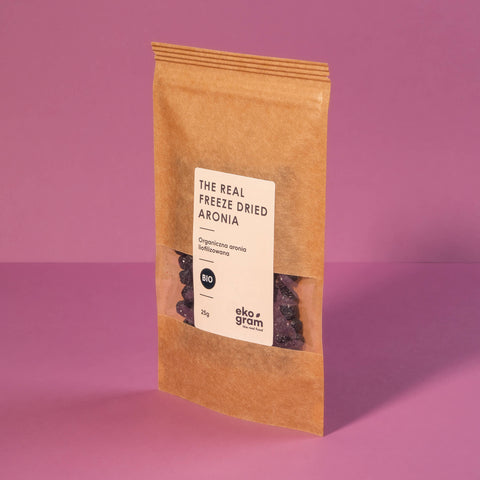 Aronia BIO - Liofilizowana - 25g - Ekogram
