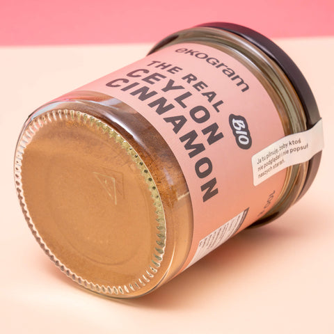 Cynamon cejloński mielony ekologiczny 100g - zawartość - Ekogram