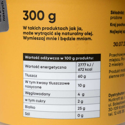 ekogram etykieta pasta sezamowa tahini