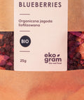 Jagoda liofilizowana BIO - 25g - Ekologiczna - Ekogram - Makro