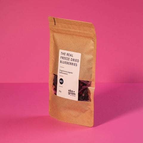 Jagoda liofilizowana BIO - 25g - Ekologiczna - Ekogram