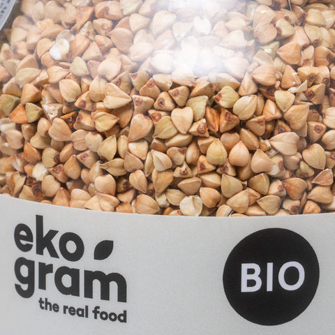 Kasza gryczana niepalona Bio w słoiku - Ekogram