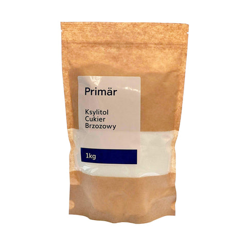 Ksylitol Fiński - Cukier Brzozowy - Xylitol - Primär 1kg