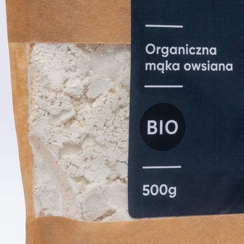 Mąka owsiana 500g - struktura