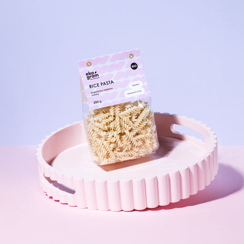 ekogram bio makaron ryżowy świderki 250g