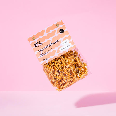 ekogram bio makaron z ciecierzycy świderki 250g
