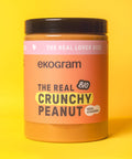 Masło orzechowe crunchy 1kg Ekogram