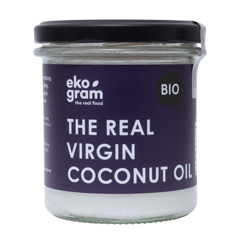 Olej Kokosowy Nierafinowany BIO - Extra Virgin - Ekologiczny - 270ml - Ekogram