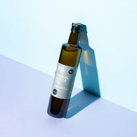 Olej MCT C8 z kokosa Bio - 500ml - Ekogram