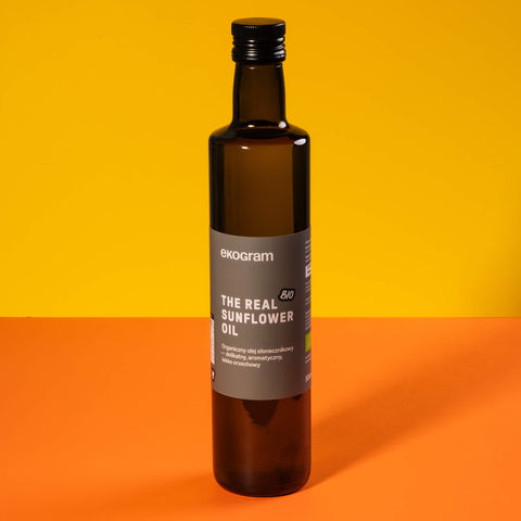 BIO Olej Słonecznikowy - Virgin - Ekologiczny - 500ml