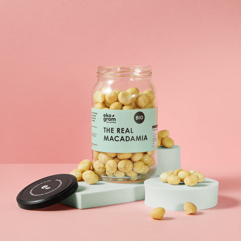 Orzechy Makadamia BIO - Macadamia Ekologiczne - 500g - ekogram