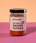 BIO Papryka Wędzona - Mielona - 50g - Szklany słoik - Ekogram