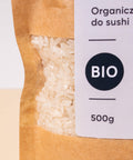 Ryż do sushi BIO Ekogram 500 g – torebka kraft, widok z lewej strony