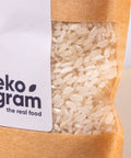 Ryż do sushi BIO Ekogram 500 g – torebka kraft, widok z prawej strony