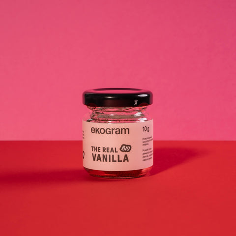 Wanilia bourbon - Bio - 10g - Szklany słoik - Ekogram