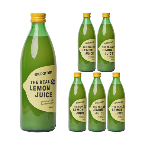 Zestaw 6szt. sok z cytryn Ekogram