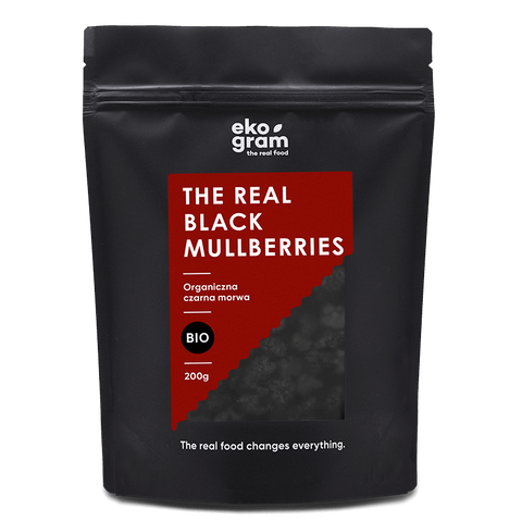 Organic Black Mulberry 200g