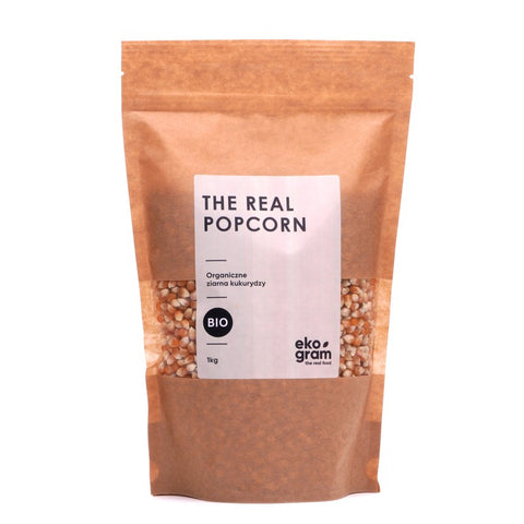 BIO Popcorn - Ziarno Kukurydzy - Ekologiczny - 1kg