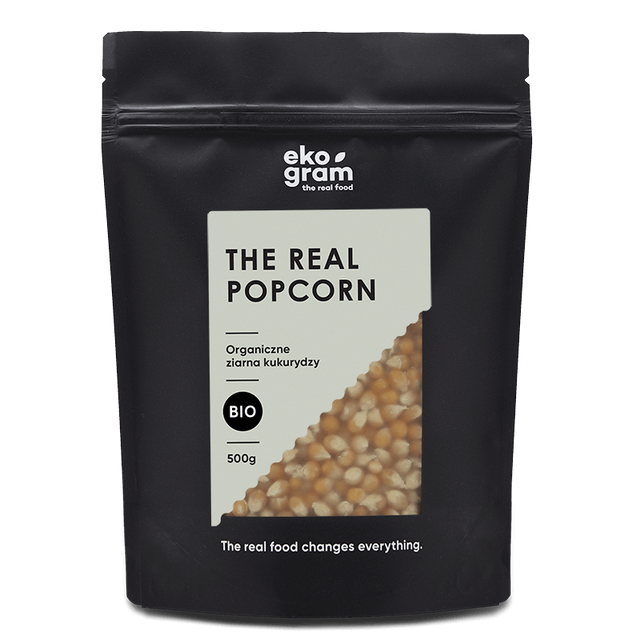 Organic Popcorn ekogram